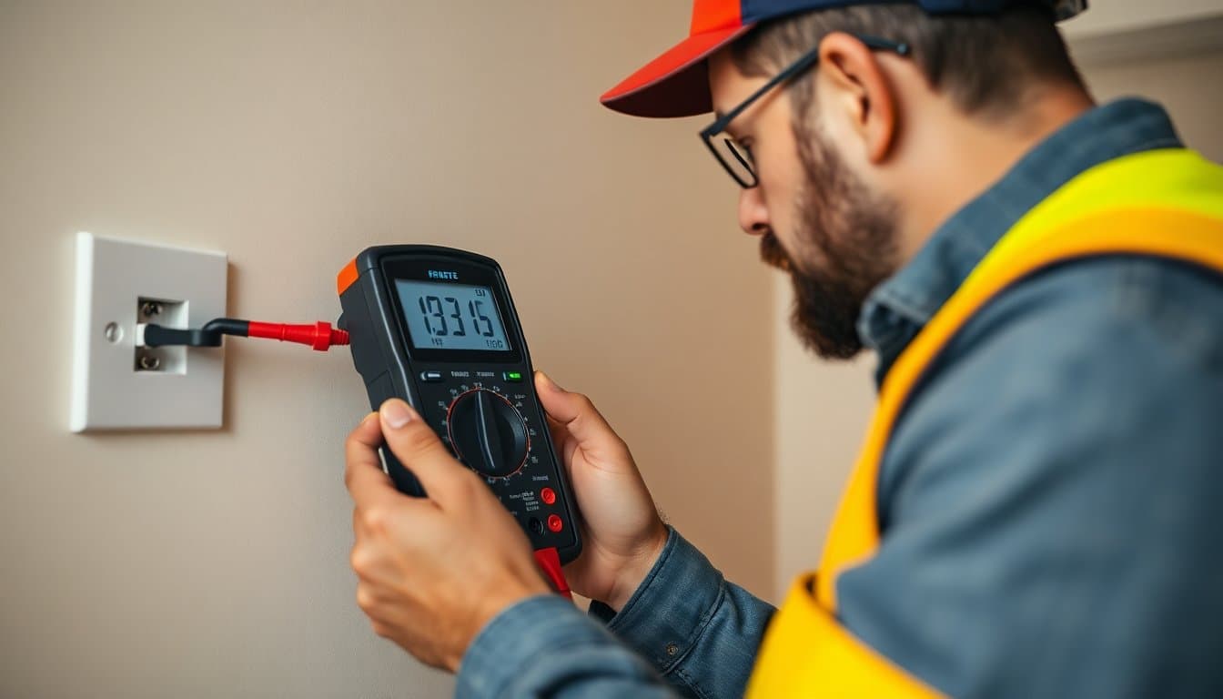 Diagnostic de l'installation électrique d'une maison avant vente